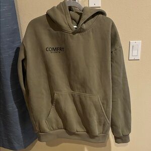 Comfort Olive Green Hoodie